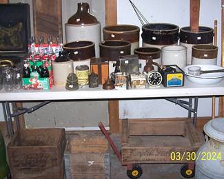 Crocks and jugs, other primitives