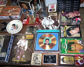 Collection of Elvis items