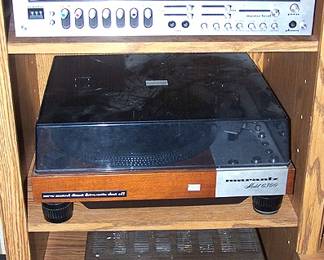 Vintage Marantz 5220 cassette deck SOLD], 6300 turntable [SOLD] and 4070 Amp