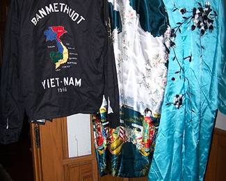 1966 Vietnam jacket [SOLD] , oriental robes / kimono