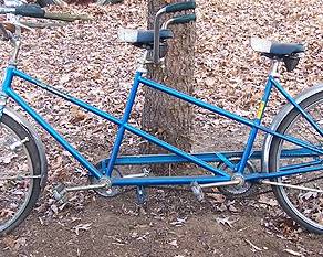 Schwinn tandem bicycle
