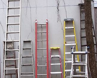 Assorted ladders