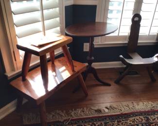 Vintage Pinckney Cricket Stools
