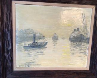 Great Vintage Impressionistic Painting