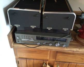 Vintage Receiver and Speakers