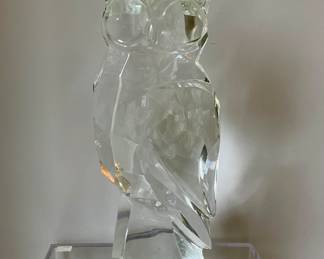 Lucio Zanetti  Murano glass owl