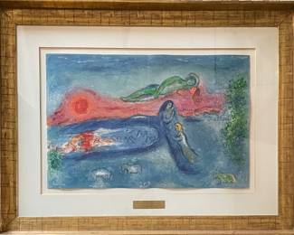 Marc Chagall
Daphnis et Chloe
La Mort de Dorcon