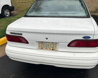1992 Ford Taurus  
One owner 