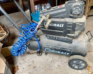 Kobalt 8 gallon air compressor 