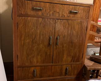 Vintage dresser with drawers and doors...
