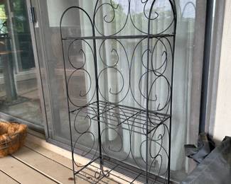 Smaller metal rack