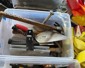Totes of tools