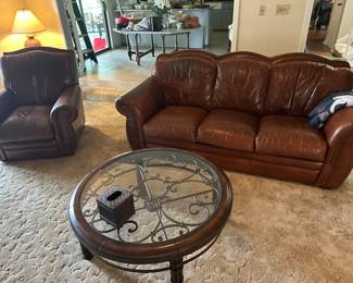 Matching coffee table, side table and hall / entry table (in other pictures)