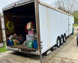 UNITED EXPRESSLINE 36 FT. CARGO TRAILER 2002 DOUBLE REAR DOOR