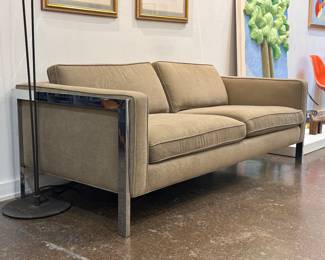 Milo Baughman Style Sofa
