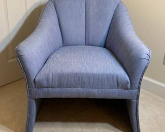 MCM barrel arm chair 