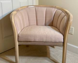 MCM barrel arm chair