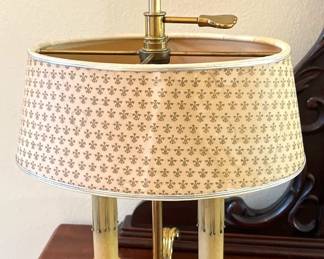 French Directoire Style Bouillotte Table Lamp