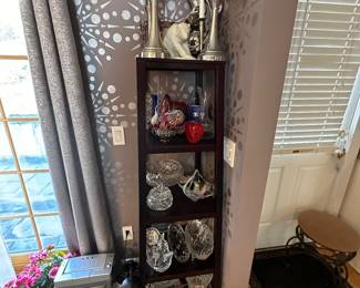 Shelving Tiered Dark Wood