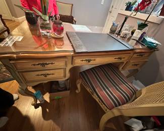 Desk French Hand Painted