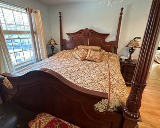 Bed King 4 Poster Bassett