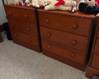 Two matching chests.