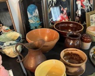 More Silhouette type pictures with some very pretty bowls.