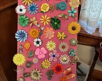 Just some of the pins.  Pretty flowers!