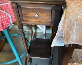 Great old smoking stand.