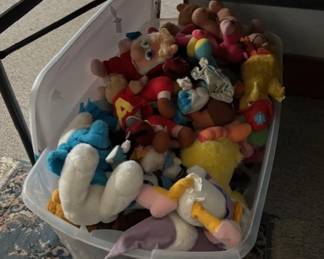 And lots of stuffed animals!