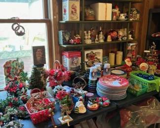 This is the craft/Christmas room.