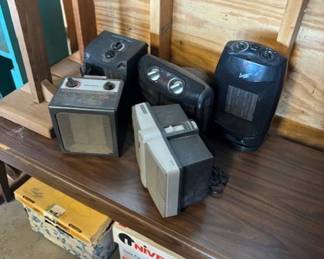 Space heaters, and they all work.