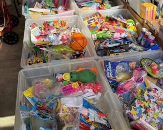 And now the toy sections!