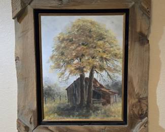 Texas-Theme Oil Painting