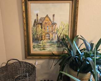 Texas-Theme Oil Painting