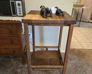Small Bucher Block Table