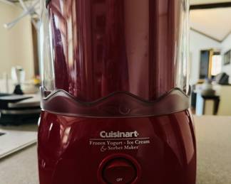 Ice cream/frozen yogurt maker