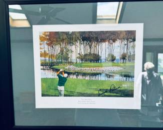 Set of three Arnold Palmer prints