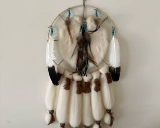 2 large hand made dream catchers available