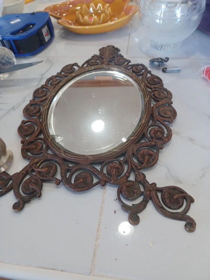 Wonderful  Victorian wall mirror