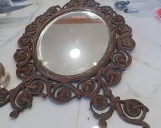 Wonderful Victorian wall mirror
