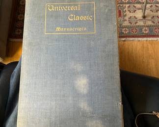 Universal Classic Manuscripts Vol1 Copyright 1901 by Walter Dunne. Certified B270.