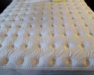Master bed mattress.