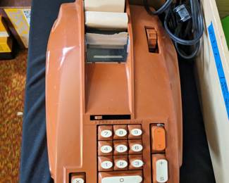 Vintage electric Sears adding machine