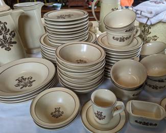 Pfaltzgraff Village plates, bowls, cups etc...