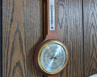Wall hanging barometer