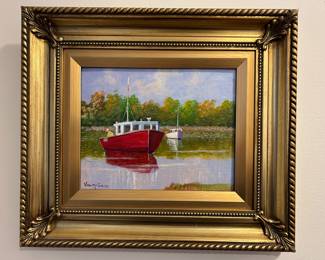 Ian McGinn original Maine painting