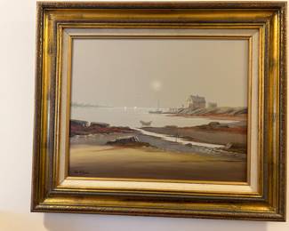Ian McGinn original Kennebunkport painting