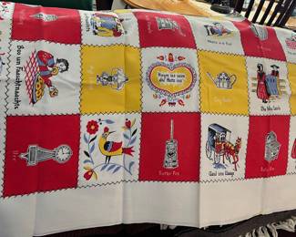 Dutch table cloth