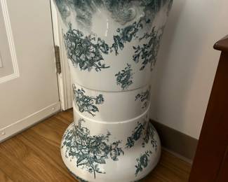 Set of two umbrella stands
